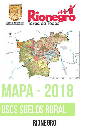 Rionegro Mapa Usos del Suelo Rural 2018